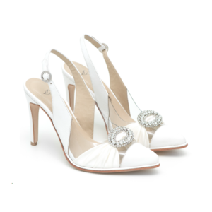 STILETTO SANDRINE ALTO BLANC