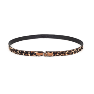 CINTURÓN PELO LEOPARD